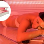 woman in photobiomodulation red light bed - what is photobiomodulation guide